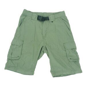 Boys Scouts Of America Cargo Shorts Adult Small 28x10" Relaxed Green Uniform